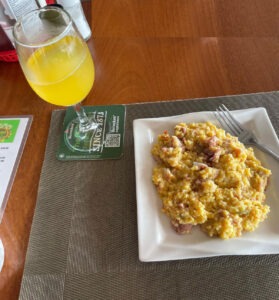 Enjoy the full menu, including seasonal lobster, at Taste Buds Restaurant and Bar and Slots