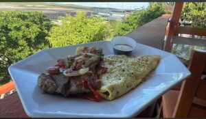 Join Taste Buds Restaurant and Bar and Slots Famous Steak and Eggs for breakfast or brunch