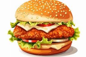 chicken burger